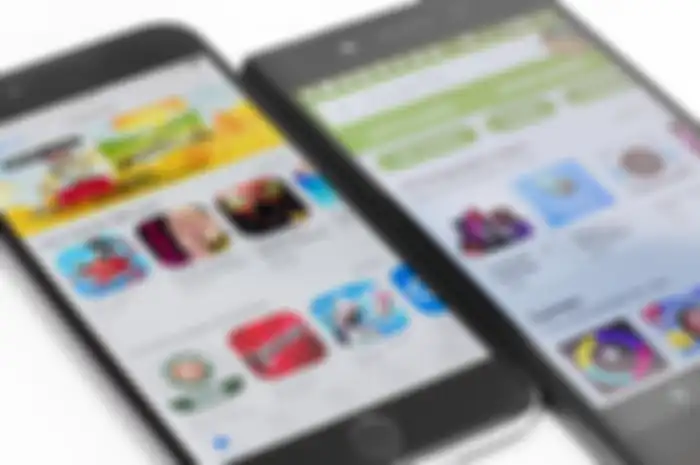 Ilustrasi aplikasi Google Play Store