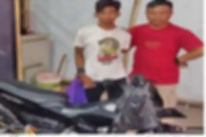 VR, pelajar SMP yang mencuri motor di warnet 