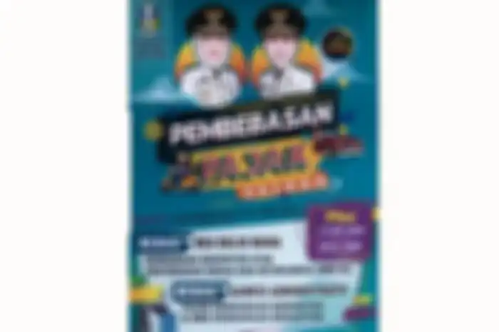Brosur pemutihan pajak di Jawa Timur