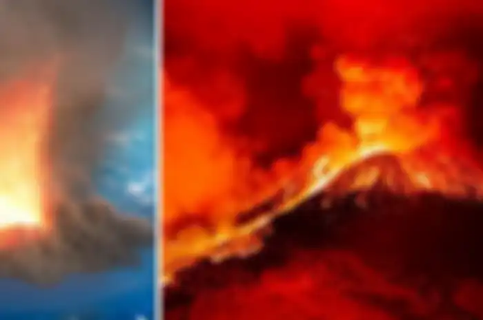 Gunung berapi Tambora di Indonesia meletus pada tahun 1815 dengan peringkat nomor tujuh pada Volcanic Explosivity Index