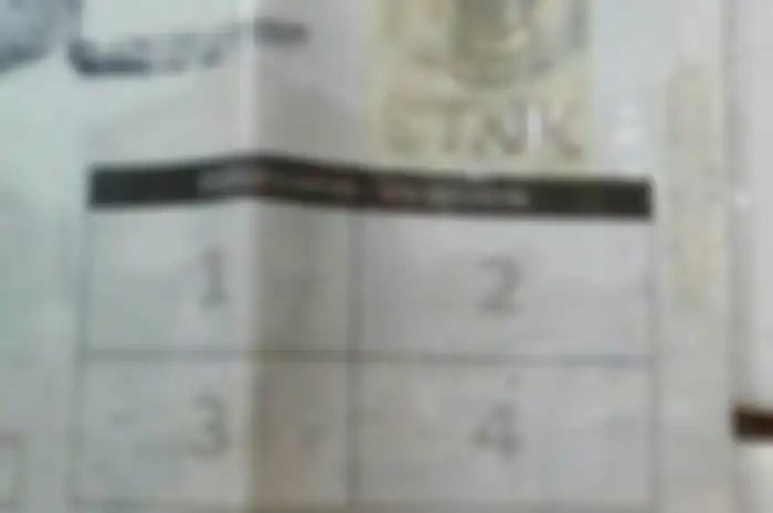 Kolom pengesahan STNK belum distempel bisa kena tilang. Gimana dengan STNK baru?