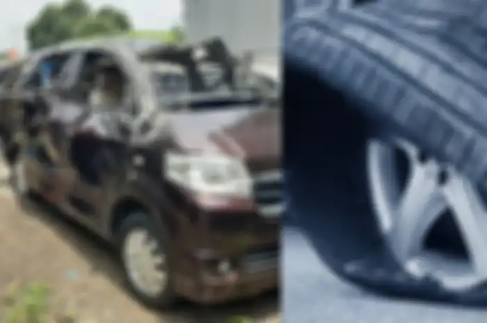 'Ketika pecah ban jangan injak rem, lebih baik injak gas. Terutama buat pengemudi yang panik atau latah.'