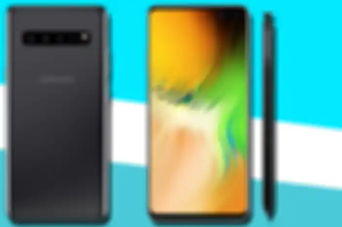 Ilustrasi Galaxy S10 Plus