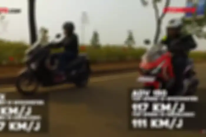 Top speed Yamaha NMAX vs Honda ADV150