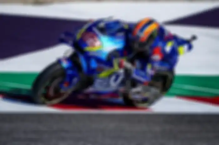 Alex Rins bawa Suzuki raih waktu tercepat di MotoGP Aragon 2019