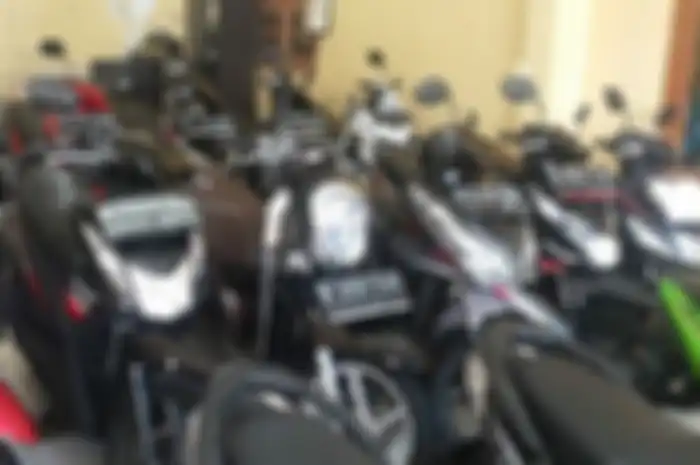 Ilustrasi dealer motor bekas.
