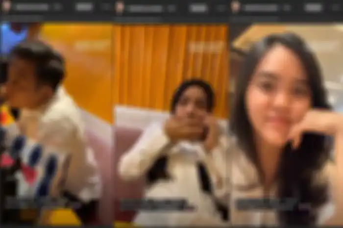 Putri sulung Muzdalifah jalan bareng kedua orang tuanya