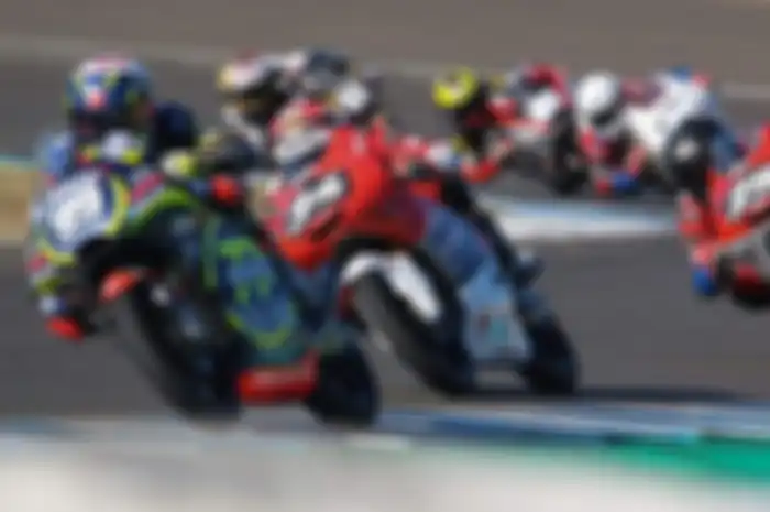 Mario Suryo Aji (Astra Honda Racing Team) nomor start 34 berhasi meraih start di barisan depan di CEV Moto3 Jerez, (28/8/2019)