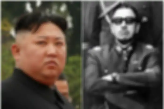 Kim Jong Un (kiri) Augusto Pinochet (kanan)