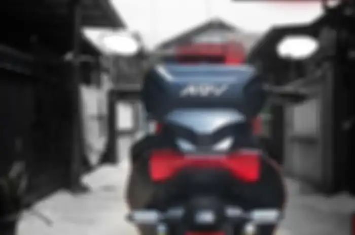 Sandaran jok belakang Honda ADV150.