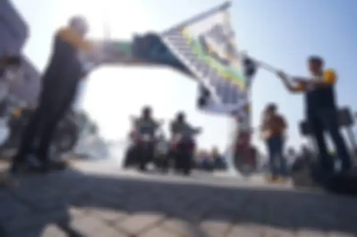 Maxi Yamaha Day 2019 Jawa Timur, ratusan pemakaian Yamaha Maxi series start dari Surabaya menuju Batu