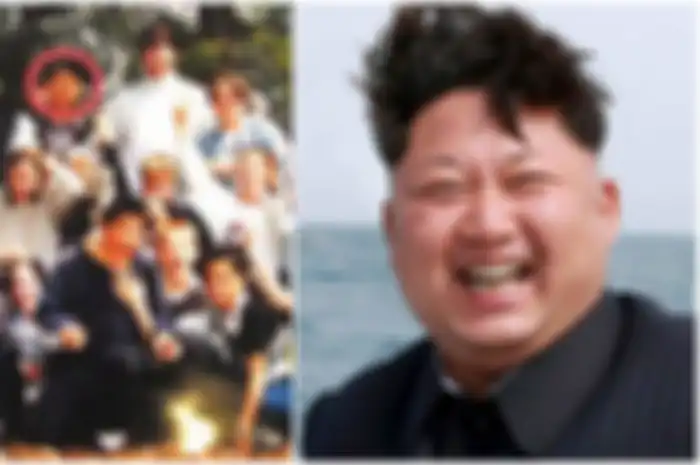 Kim Jong Un semasa kecil.