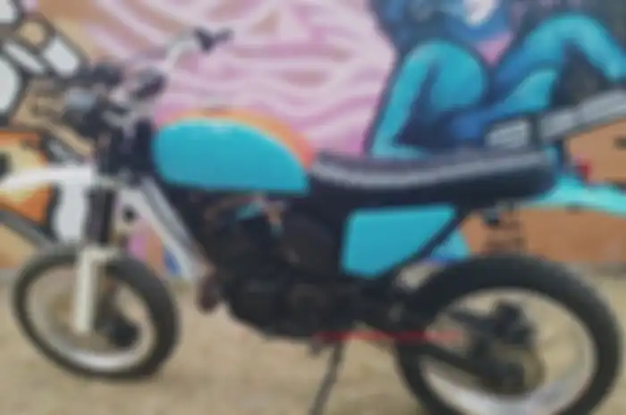 Suzuki TS125 garapan Tauco Custom.