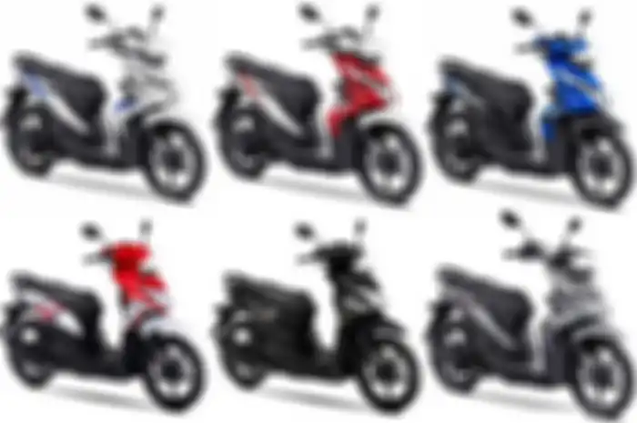 Pilihan Honda BeAT di Indonesia mencapai 6 model