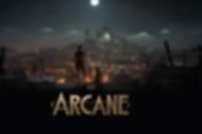 Poster serial animasi Arcane League of Legends