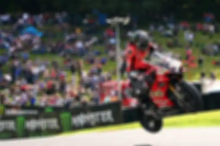 Scott Redding terbang bersama Ducati Panigale V4R di Caldwell Park