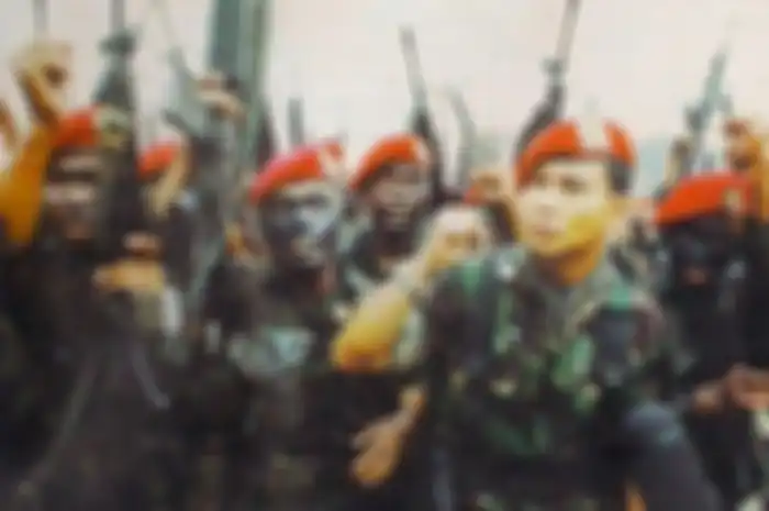 Prabowo Subianto saat Menjabat Sebagai Danjen Kopassus 