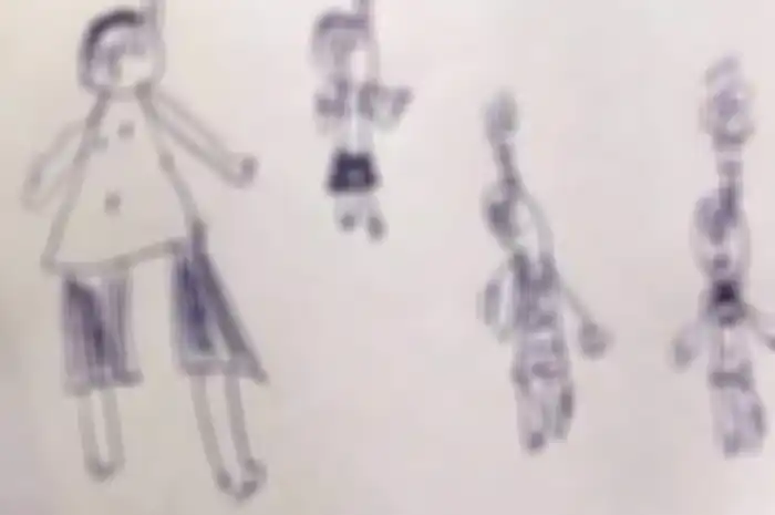Gambar siswa yang dikira mengalami depresi.