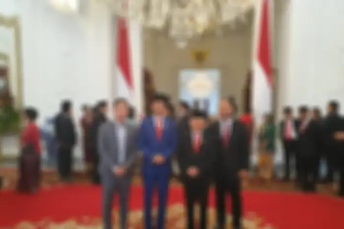 Gibran Rakabuming Raka, Jokowi, Ma'ruf Amin dan Didit Hediprasetyo