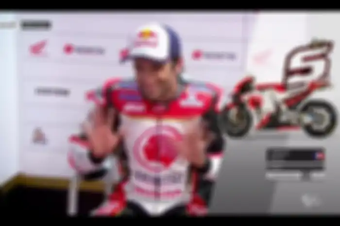 Johann Zarco (LCR Honda Idemitsu) senangnya kembali balapan lagi di MotoGP di sirkuit Phillip Island Australia, (25/10/2019)