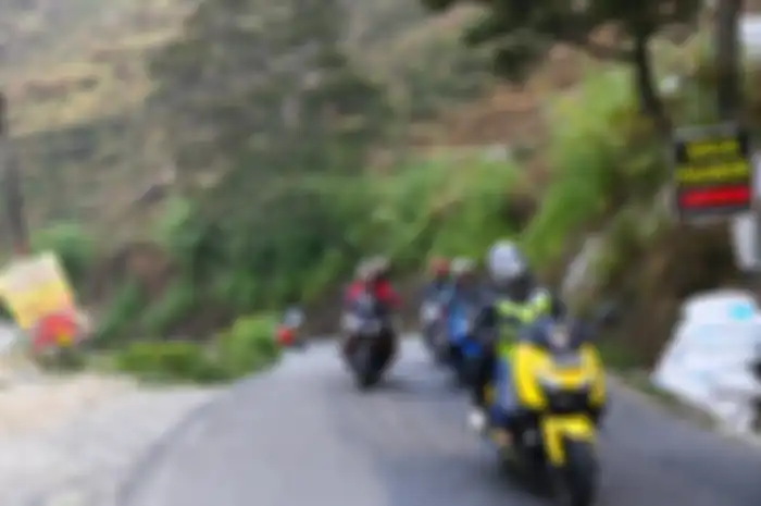 Maxi Day Yamaha Dieng Jawa Tengah dihadiri ratusan bikers di ketinggian 2.000 meter di atas permukaan laut