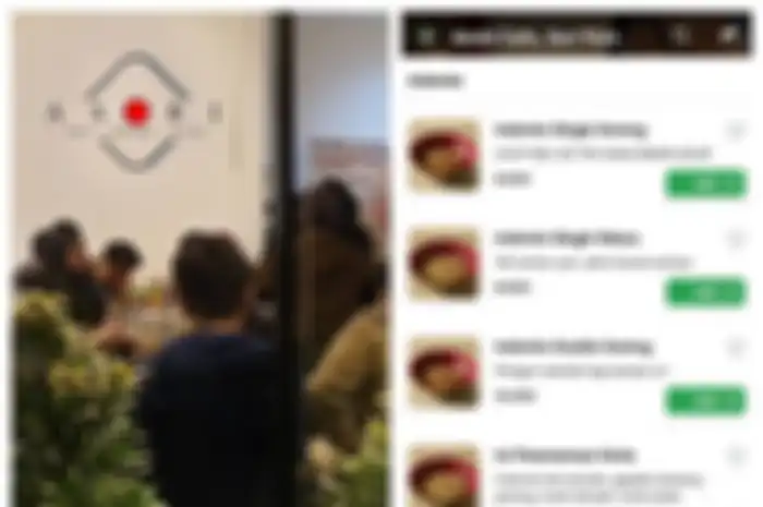 Asobi Cafe yang viral karena deskripsi menunya yang nyeleneh