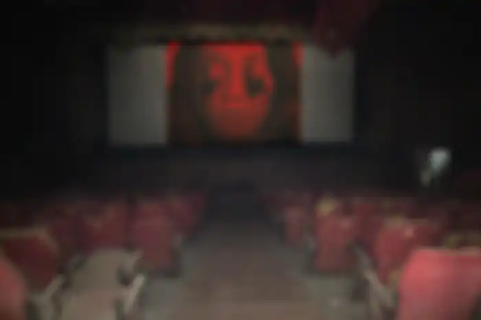 Suasana di dalam Bioskop Atoom Citeureup