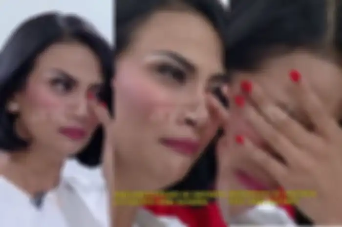 Vanessa Angel menangis saat aibnya kembali diungkit.