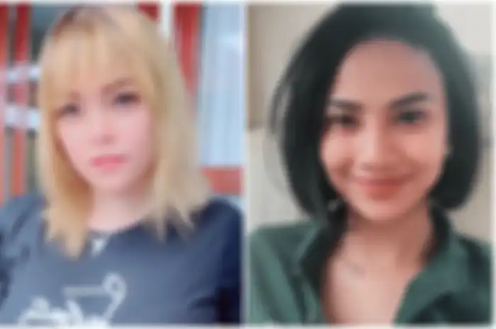 Kolase foto Avriellia Shaqqila - Vanessa Angel