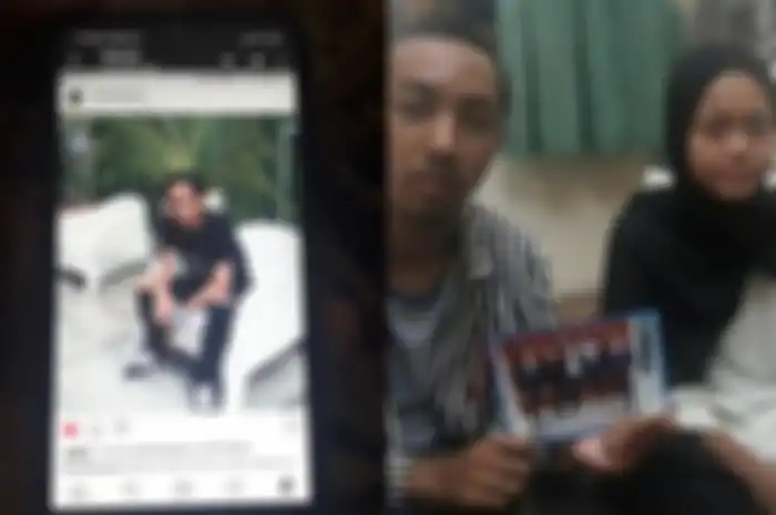 Ammar Nawwar Tri Darma kiri) dan teman-temannya (kanan).