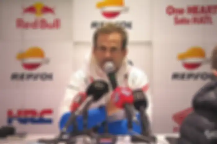 Alberto Puig manajer tim Repsol Honda.