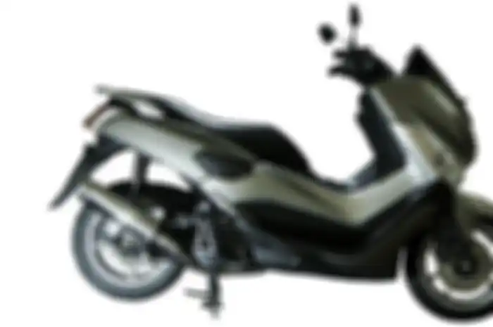 Ilustrasi knalpot racing Yamaha NMAX yang dijual di bengkel resmi Yamaha.