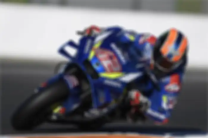 Alex Rins mengaku cukup puas dengan performa motor prototipe Suzuki GSX-RR 2020, Alex Rins ngaku 80 persen puas
