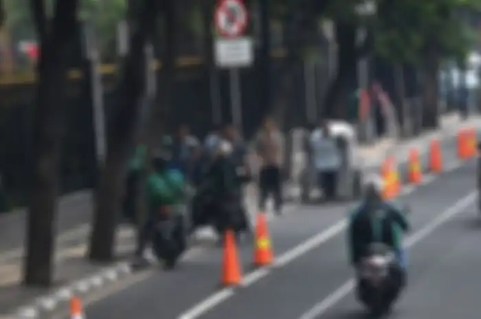 Ilustrasi, Saat PSBB Transisi di Jakarta pengguna sepeda naik 1000%, Jalur sepeda di Jalan Jendral Sudirman-Thamrin diperlebar 2 meter
