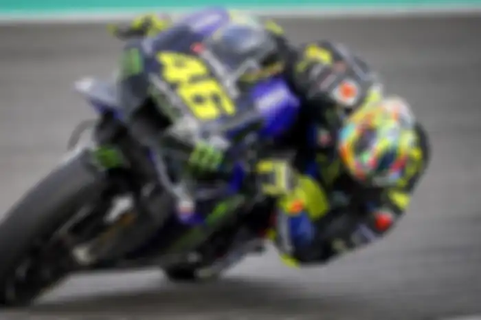 Valentino Rossi menjalani tes pra musim di Jerez, Spanyol hari pertama.