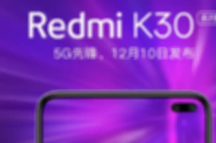 Redmi K30 mendukung 5G