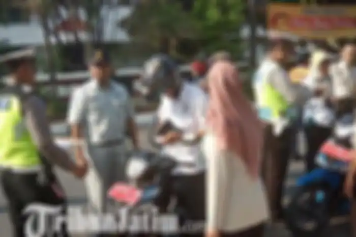 Puluhan motor dinas pelat merah kena razia di Lamongan