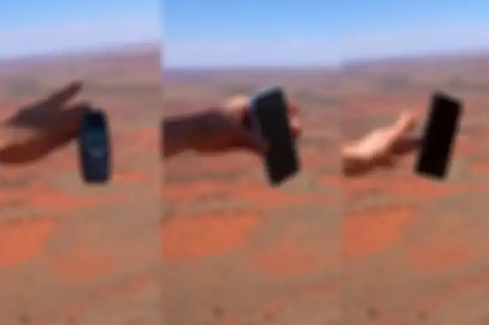 Drop tes dari ketinggian 300 meter. Nokia 3310 vs iPhone 11 vs Galaxy S10.