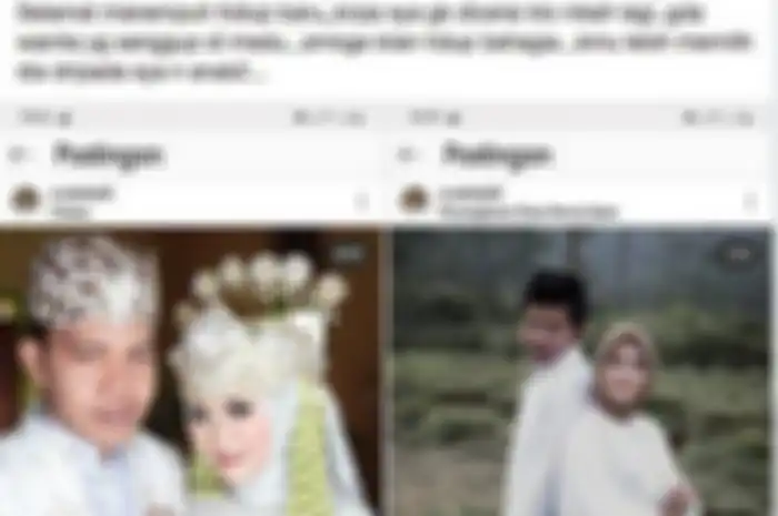 Unggahan Ocha Amay yang pergoki suaminya selingkuh