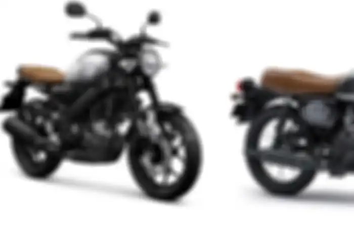 Ilustrasi Yamaha XSR155 dan W175