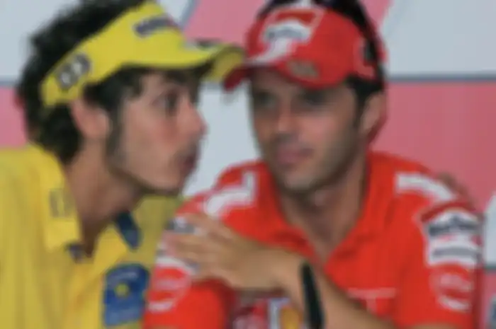 Valentino Rossi dan Loris Capirossi