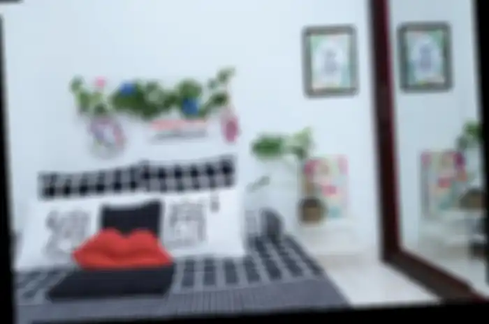 Kasur Tanpa Ranjang Tak Masalah, Kamar Pun Tetap Cantik