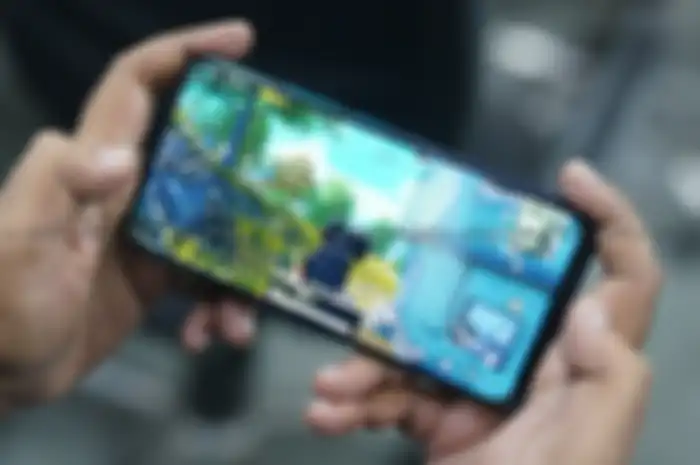 Ilustrasi bermain PUBG Mobile