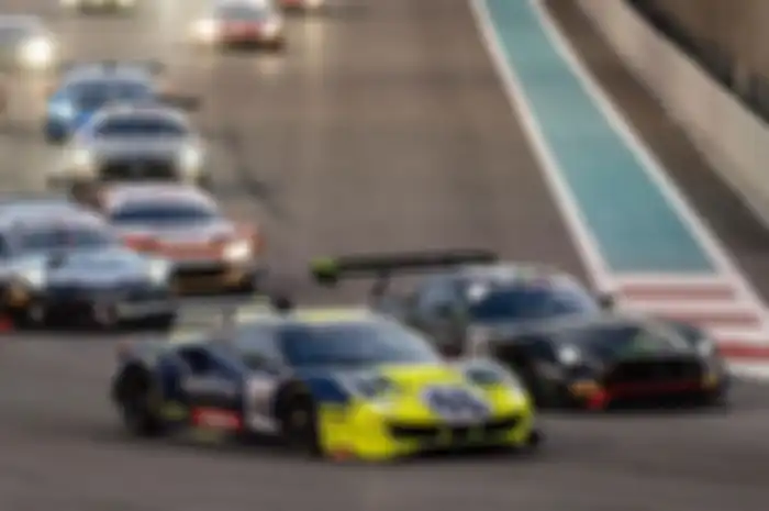 Valentino Rossi tampil di balap ketahanan Gulf 12 Hours di Yas Marina Abu Dhabi, (14/12/2019) bikin pamor balap ketahanan itu terangkat