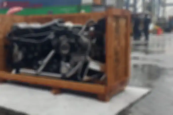 Harley-Davidson yang terurai siap dirakit kembali gagal diselundupkan