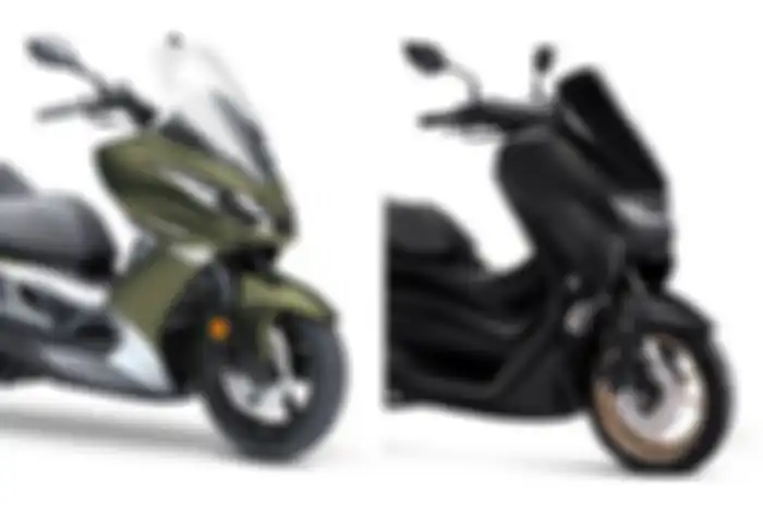 Ilustrasi Kawasaki J125 dan Yamaha All New NMAX 155