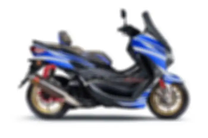 Modif Yamaha All New NMAX Blue In The Sky
