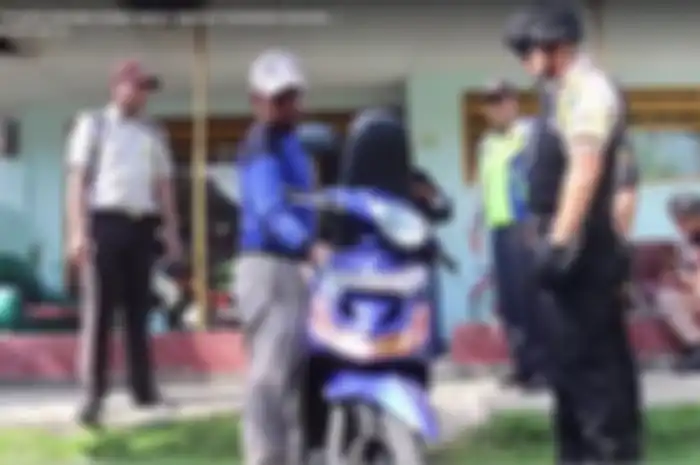 Ilustrasi razia motor door to door di Jawa Timur mencari motor yang bodong