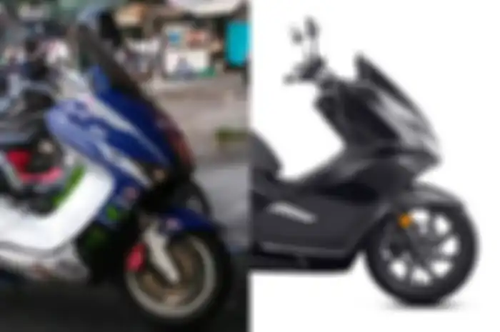 Yamaha Majesty 125 dan Honda PCX150