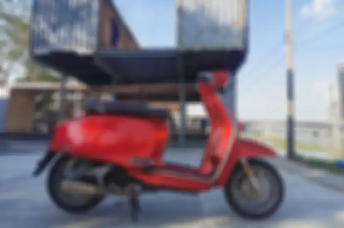 Lambretta V200 modifikasi Big Daddy moto club